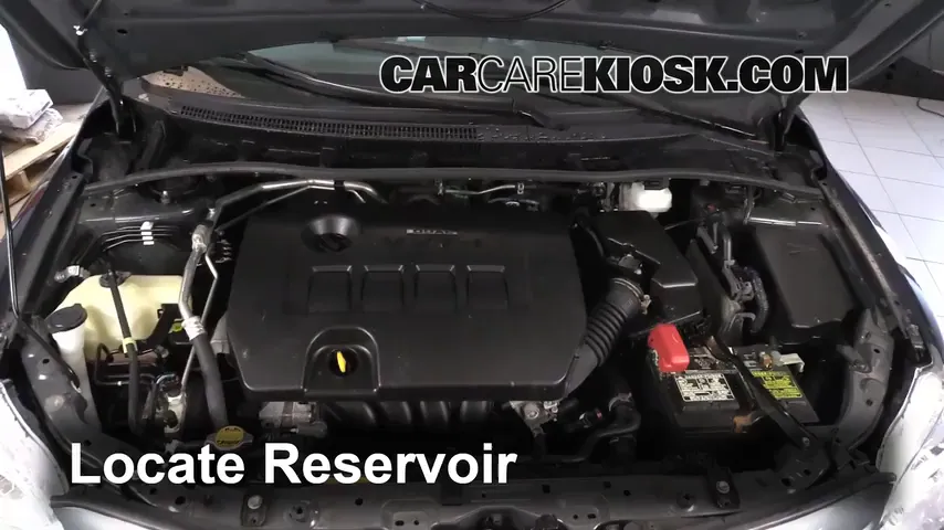 2012 Toyota Corolla LE 1.8L 4 Cyl. Liquide essuie-glace Ajouter du liquide